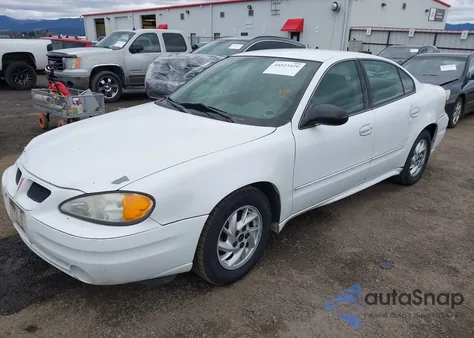 2005 Pontiac Grand Am Se from USA, damaged, VIN 1G2NE52F45M251176